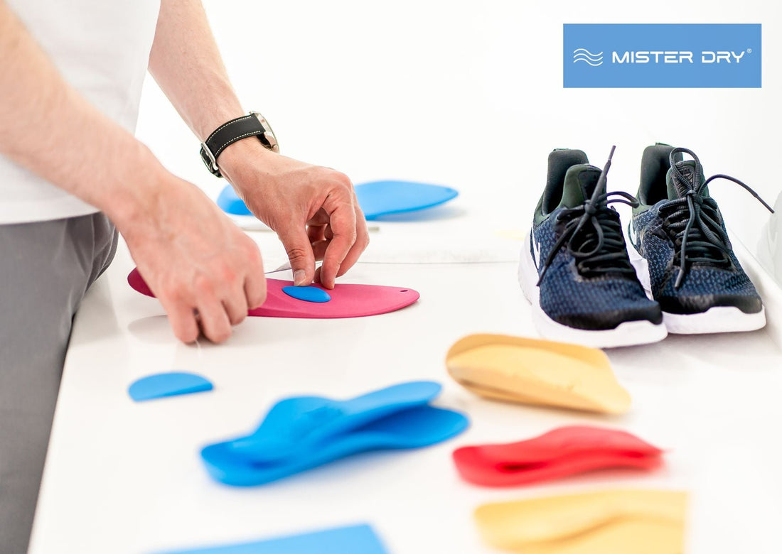 Kunnen schoenen met inlegzolen ook op de schoendroger?