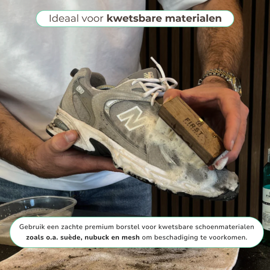 Zachte Premium Borstel | Voor kwetsbare materialen