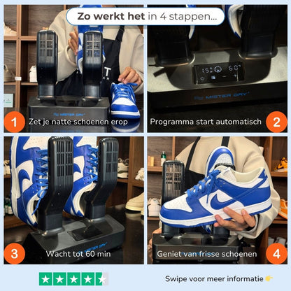 Mister Dry Pro® Schoen Droger Pro 1.0